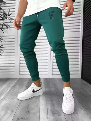 Pantaloni de trening verzi 12616 79-1